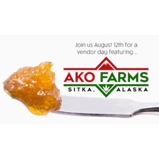 Join us Friday August 12th to meet our amazing vendor flying in from Sitka @akofarmsllc_ak 
.
.
.
.
.
.
.
.

#greenjar #wasilla #wasillaalaska #palmer
#palmeralaska #whattodoinalaska
🌱🌱🌱🌱🌱🌱🌱🌱🌱🌱🌱🌱🌱
License#10008
Marijuana has intoxicating effects and may be habit forming. Smoking is hazardous to your health";(b) "There may be health risks associated with consumption of this product";(c) "Should not be used by women that are pregnant or breast feeding";(d) "For use only by adults twenty-one and older. Keep out of reach of children";(e) "Marijuana can impair concentration, coordination, and judgment. Do not operate a vehicle or machinery under the influence of this drug";